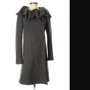 100% Wool Gray Coat - Ann Taylor